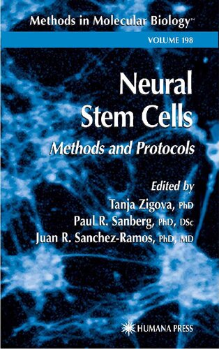 Neural Stem Cells (Methods in Molecular Biology)