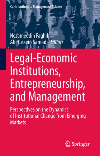 Legal-Economic Institutions, Entrepreneurship, and Management: Perspectives on the Dynamics of Institutional Change from Emerging Markets (Contributions to Management Science)