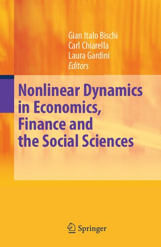 Nonlinear Dynamics in Economics, Finance and the Social Sciences: Essays in Honour of John Barkley Rosser Jr