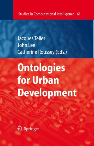 Ontologies for Urban Development (Studies in Computational Intelligence, 61)
