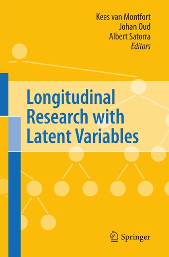 Longitudinal Research with Latent Variables