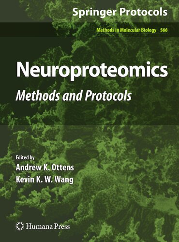 Neuroproteomics: Methods and Protocols (Methods in Molecular Biology, 566)