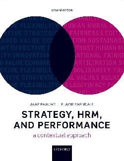 Strategy, HRM, and Performance : A Contextual Approach