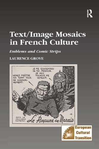 Text/image Mosaics in French Culture: Emblems and Comic Strips