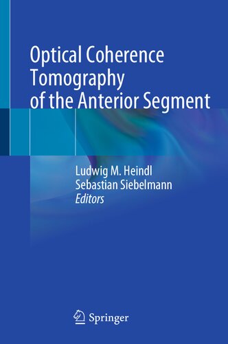 Optical Coherence Tomography of the Anterior Segment