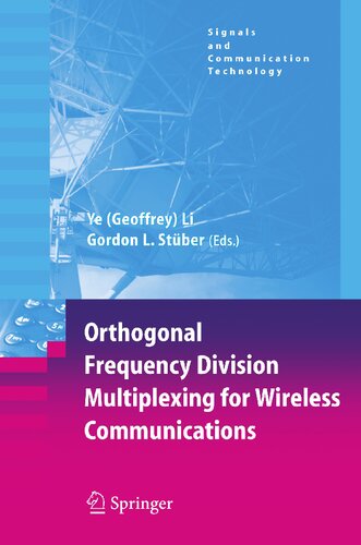 Orthogonal Frequency Division Multiplexing for Wireless Communications (Signals and Communication Technology)