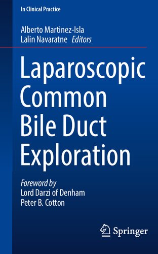 Laparoscopic Common Bile Duct Exploration (In Clinical Practice)