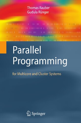 Parallel Programming: for Multicore and Cluster Systems