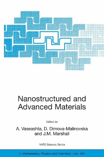 Nanostructured and Advanced Materials for Applications in Sensor, Optoelectronic and Photovoltaic Technology (Nato Science Series II:)