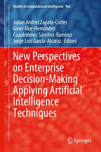New Perspectives on Enterprise Decision-Making Applying Artificial Intelligence Techniques (Studies in Computational Intelligence, 966)