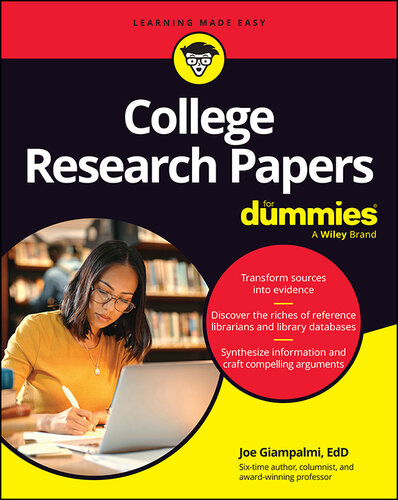 College Research Papers For Dummies
