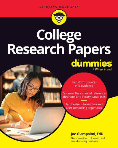 College Research Papers For Dummies
