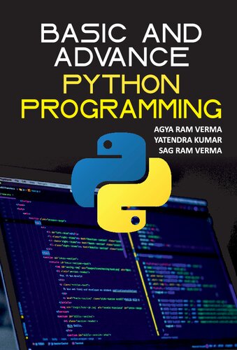 Basic and Advance: Phython Programming