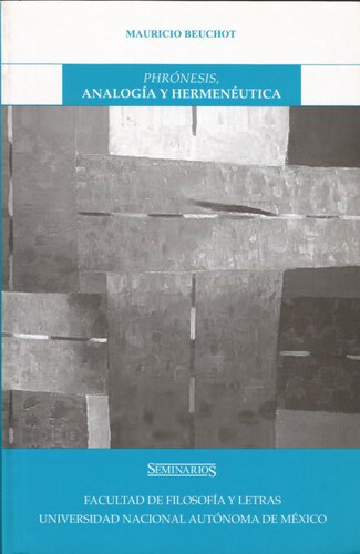 Phrónesis, analogía y hermenéutica