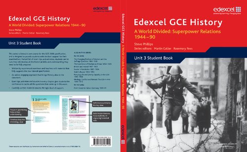 Edexcel GCE History: A World Divided: Superpower Relations 1944-90