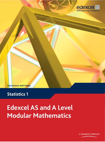 Edexcel AS and A Level Modular Mathematics - Statistics 1