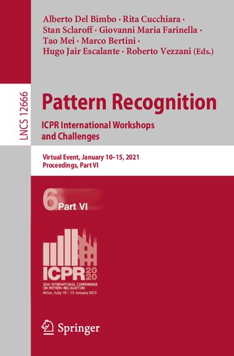 Pattern Recognition. ICPR International Workshops and Challenges: Virtual Event, January 10–15, 2021, Proceedings, Part VI (Lecture Notes in Computer Science, 12666)