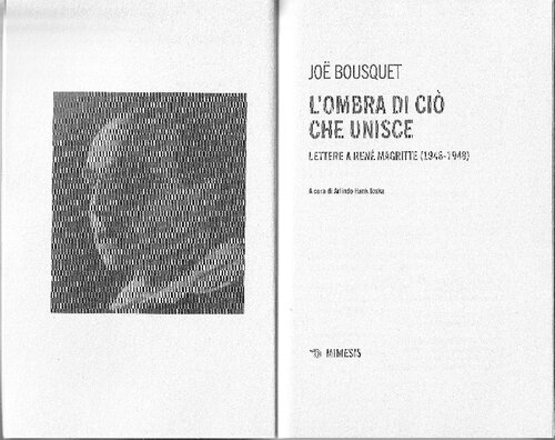 L'ombra di ciò che unisce. Lettere a René Magritte (1946-1948)