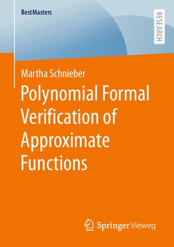 Polynomial Formal Verification of Approximate Functions (BestMasters)