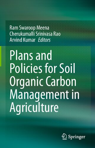 Plans and Policies for Soil Organic Carbon Management in Agriculture