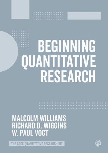 BEGINNING QUANTITATIVE  RESEARCH