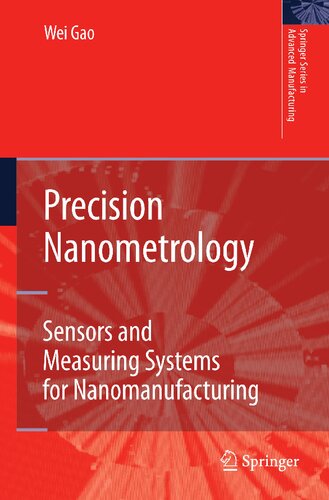 Precision Nanometrology (Springer Series in Advanced Manufacturing)
