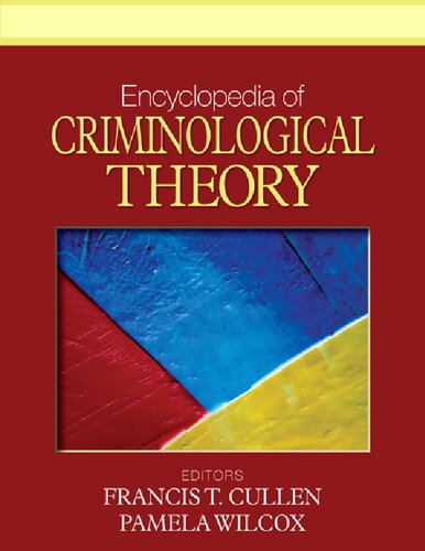 Encyclopedia of Criminological Theory