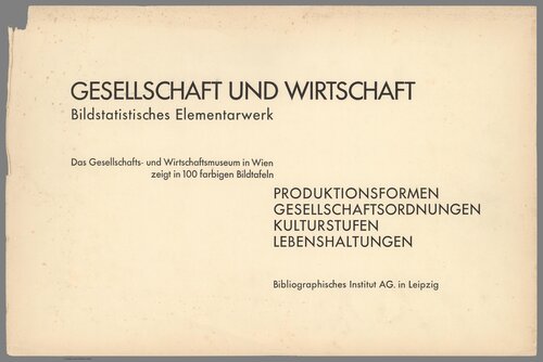 Gesellschaft und Wirtschaft