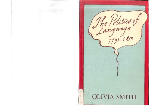 The Politics of Language: 1791-1819