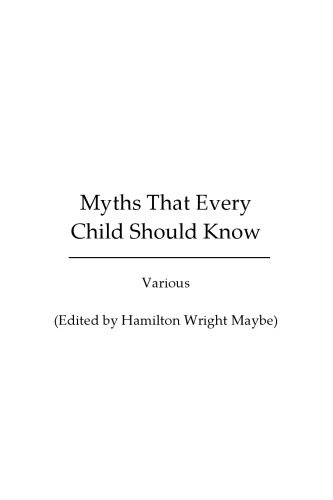 Myths That Every Child Should Know