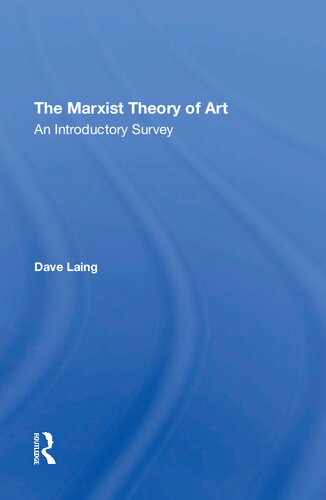 The Marxist Theory Of Art: An Introductory Survey