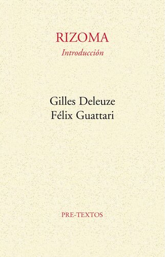Rizoma: Introducción