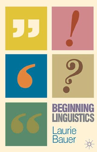 Beginning Linguistics