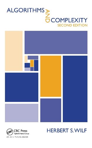 Algorithms and Complexity