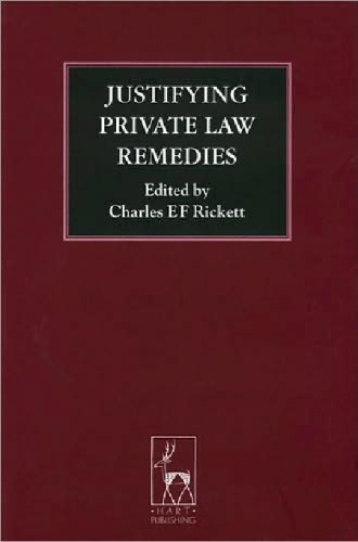 Justifying Private Law Remedies