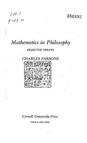 Mathematics in Philosophy