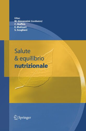 Salute & equilibrio nutrizionale (Italian Edition)