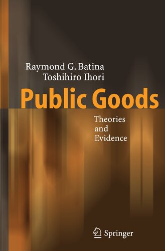 Public Goods: Theories and Evidence