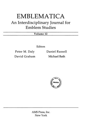 Emblematica : an interdisciplinary journal for emblem studies 2002