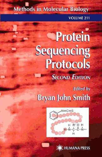 Protein Sequencing Protocols (Methods in Molecular Biology, 211)