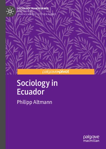 Sociology in Ecuador (Sociology Transformed)