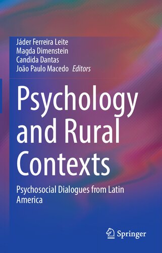 Psychology and Rural Contexts: Psychosocial Dialogues from Latin America