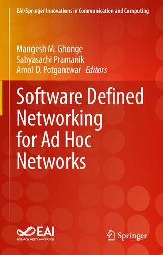 Software Defined Networking for Ad Hoc Networks (EAI/Springer Innovations in Communication and Computing)