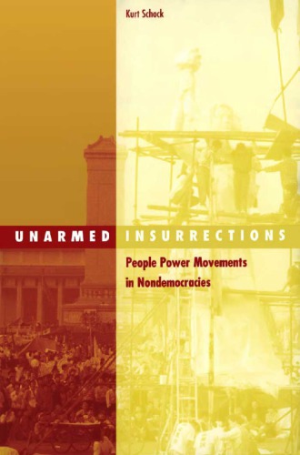 Unarmed Insurrections: People Power Movements In Nondemocracies (Social Movements, Protest and Contention)