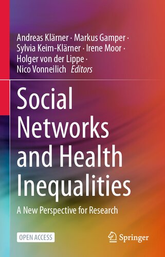 Social Networks and Health Inequalities: A New Perspective for Research