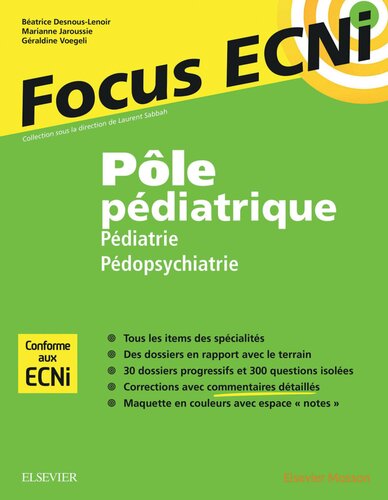 Pôle pédiatrique : pédiatrie et pédopsychiatrie: Apprendre et raisonner pour les ECNi