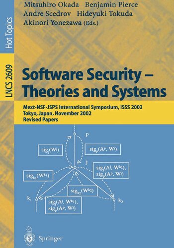 Software Security -- Theories and Systems: Mext-NSF-JSPS International Symposium, ISSS 2002, Tokyo, Japan, November 8-10, 2002, Revised Papers (Lecture Notes in Computer Science, 2609)