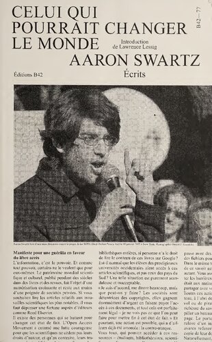 Celui Qui Pourrait Changer le Monde: Ecrits