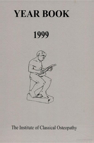 Institute of Classical Osteopathy Year Book 1999