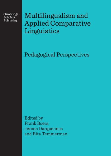 Multilingualism and Applied Comparative Linguistics: Pedagogical Perspectives
